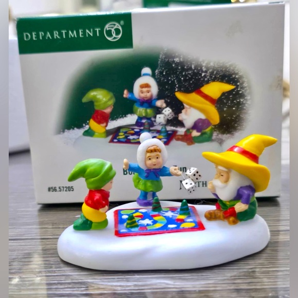 SOLD- Department 56 Board Game Fun - Picture 1 of 8